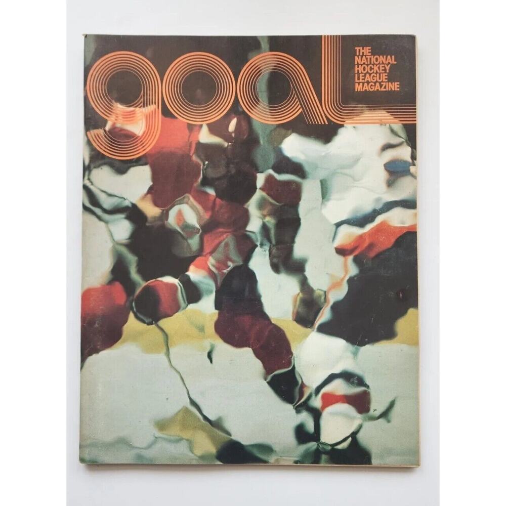 1976 Goal St. Louis Blues The National Hockey League Magazine WA Capitals M465